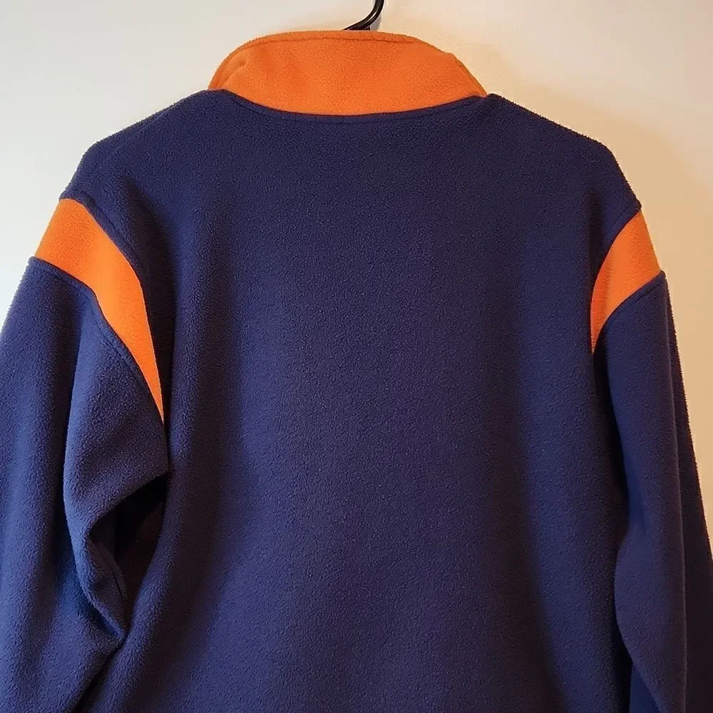 Official NFL Team Apparel Denver Broncos 1/4 Zip Fleece Youth Size 14/16 EUC